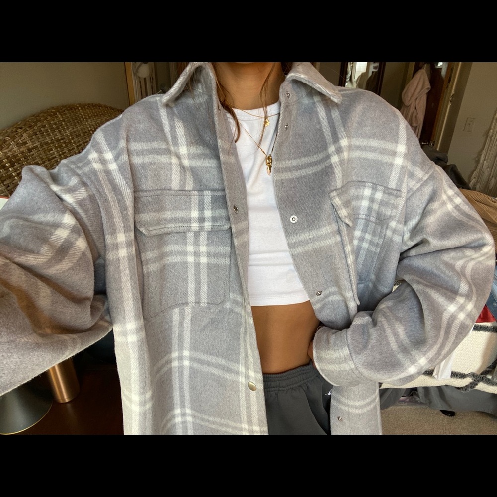 H&M flannel jacket